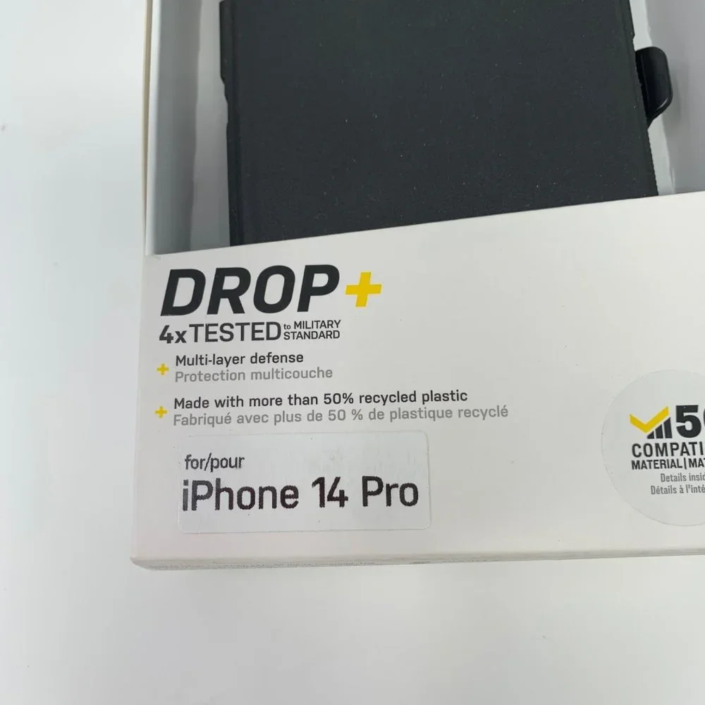 OtterBox Defender for iPhone 14 PRO Screenless Series Case & Belt Clip Holster
